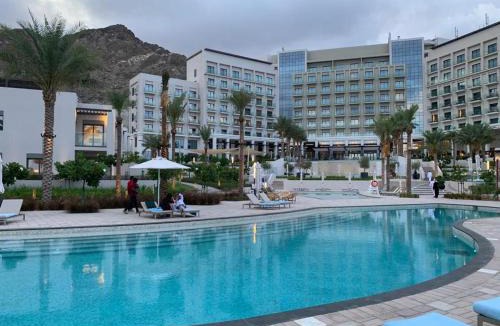 Al Aqah Apartment | Ocean Mountain View Apartment at The Address Fujairah