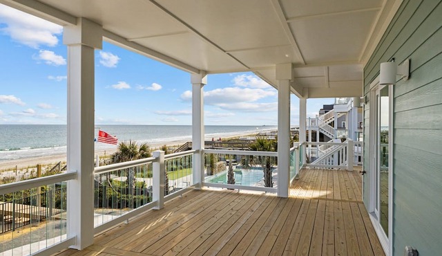 Modern 5BR Ocean Front Home w/Pool!