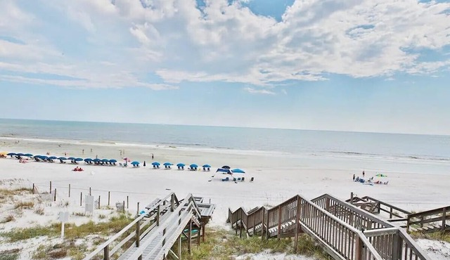 Gulf Front Private beach dog friendly with additional non refundable pet fee in Santa Rosa Beach