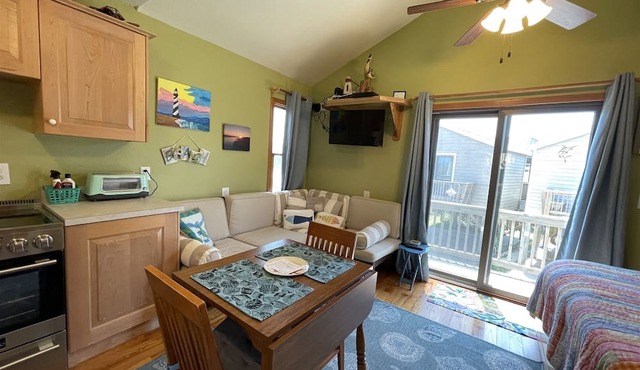 Cruise into Ocean's Door West and set sail in the calm setting of the cabana! in HATTERAS