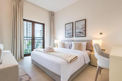 Charming Studio next 5 min walk to Formula 1, Golf Course, and Yas Water World