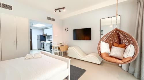 Ocean View Studio Apartment in Pacific Al Marjan Island