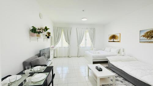 Z01 Furnished Studio Garden view International city
