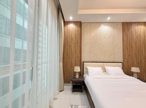 Sahab - Pearl Tower 1BHK 5 min From Alkhan Beach