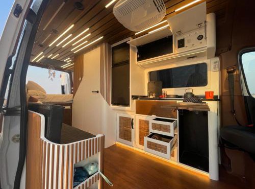 Vanstay glamping in a 25 acre farm
